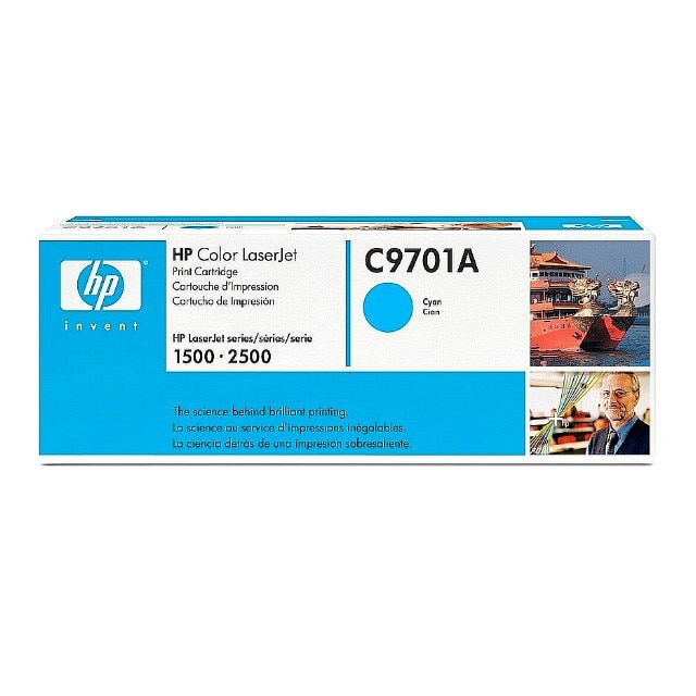 Cartus Toner Cyan ORIGINAL Q9701A HP Laserjet 1500, HP Laserjet 2500 (4 000 pagini)