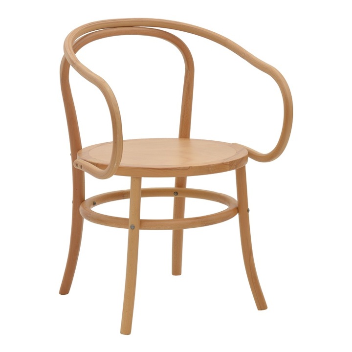 Модел фотьойл Verfie, Натурален цвят, 55x50x83 см