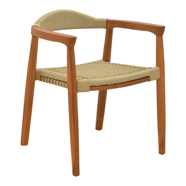 Фотьойл Модел Ganny, Natural, 61x58x71 см