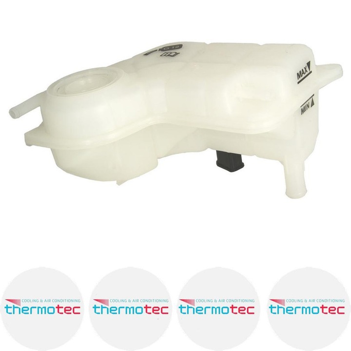 Vas expansiune lichid racire antigel pentru AUDI A6 C5 Avant (4B5, 4B6) 2.5 TDI AKE, BAU, BDH 2000/02 - 2005/01 KW 132 CP 180 CMC 2496, THERMOTEC DBA006TT, 4 stickere