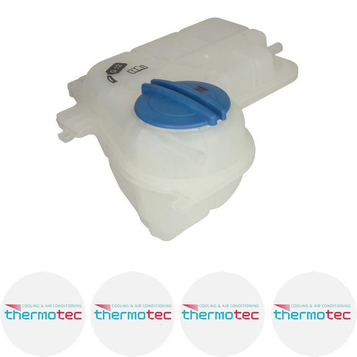 Vas expansiune lichid racire antigel pentru AUDI A4 B6 (8E2) 1.9 TDI AWX, AVF 2000/11 - 2004/12 KW 96 CP 130 CMC 1896, THERMOTEC DBW021TT, 4 stickere