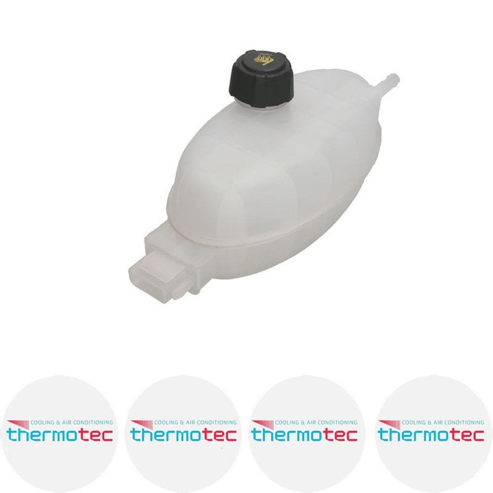 Vas expansiune lichid racire antigel pentru RENAULT TRAFIC II Platform/Chassis (EL) 1.9 dCi 80 (EL0B) F9Q 762 2001/03 - 2006/10 KW 60 CP 82 CMC 1870, THERMOTEC DBR010TT, 4 stickere