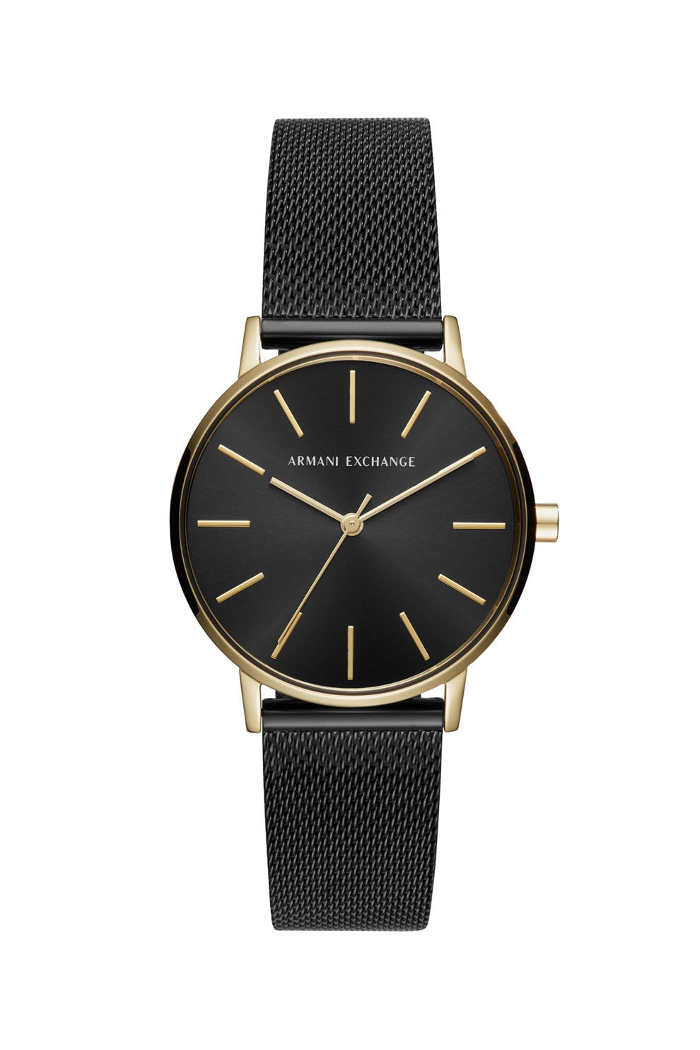 ARMANI EXCHANGE, Ceas din otel inoxidabil, Negru