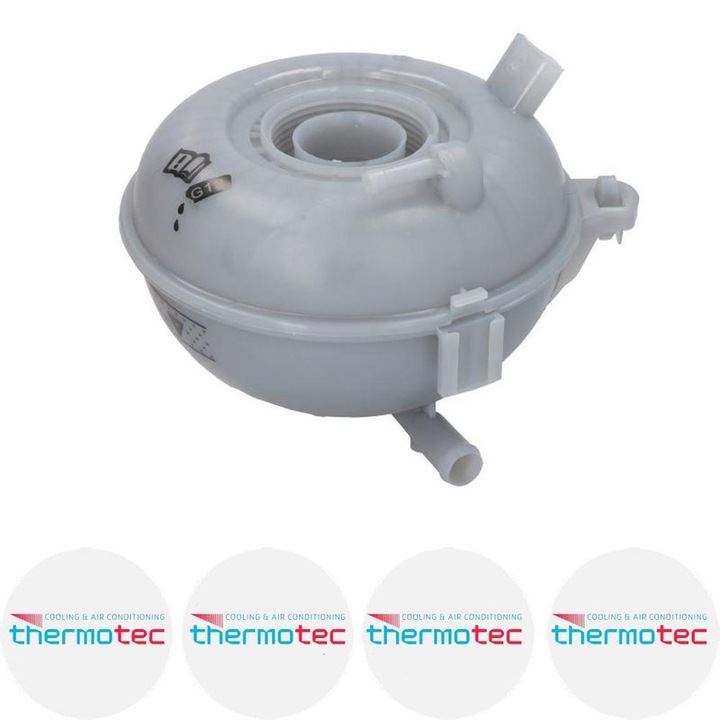 Vas expansiune lichid racire antigel pentru Volkswagen PASSAT B8 Variant (3G5, CB5) 2.0 TDI 4motion DFEA, CRLB, DFGA, DTSA 2014/08 - 2024/03 KW 110 CP 150 CMC 1968, THERMOTEC DBW018TT, 4 stickere
