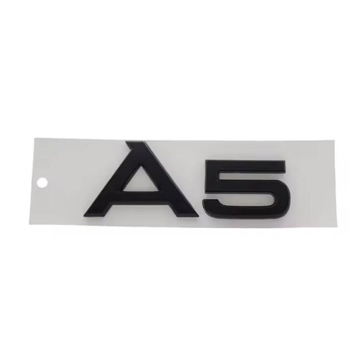 Emblema Spate Audi A5 Negru