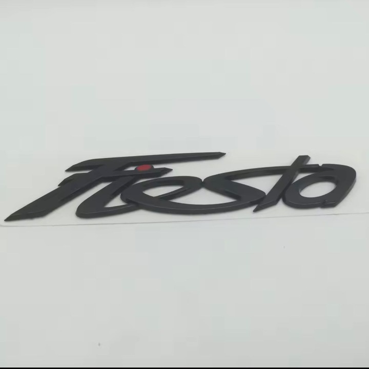 Ford Fiesta csomagtartó hátsó embléma, fekete