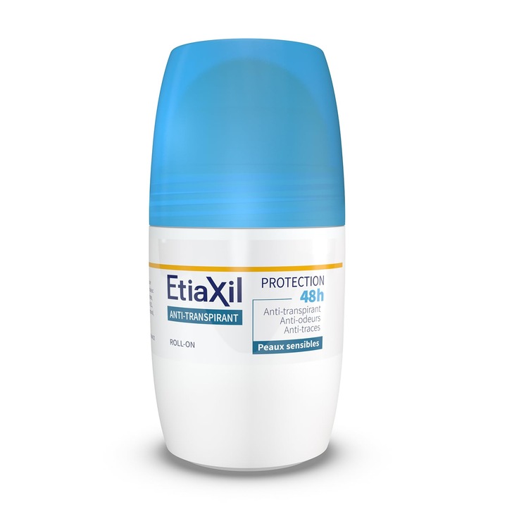 Дезодорант антиперспирант Etiaxil, 48 часа, 50 мл, за унисекс, рол-он апликатор