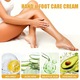 Crema cu uree 60% pentru calcaie crapate si piele uscata - Crema hidratanta pentru picioare cu absorbtie rapida pentru picioare, maini si corp - Crema de picioare cu uree (2 bucati)