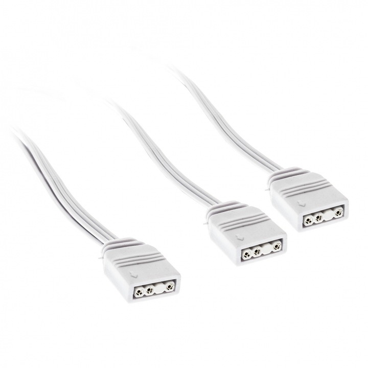 Cablu Kolink ARGB 1-2 Splitter - 30 cm Alb