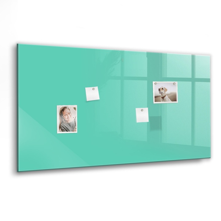 Mágneses tábla, Coloray, Türkiz, Türkiz, 120x60 cm, Fekete marker, 00260243