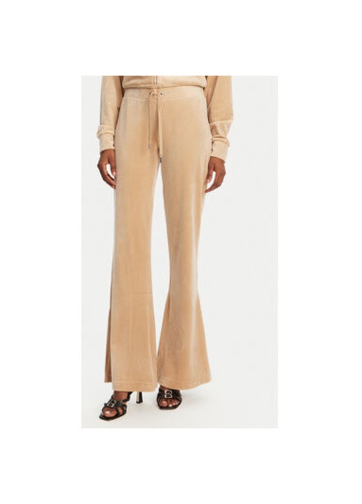 Juicy Couture női melegítőnadrág, JCWBJ125304, szintetikus, S INTL, bézs