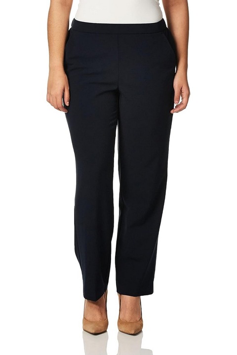 Elegáns, egyenes szárú női nadrág, sötétkék, 10-es méret, Briggs