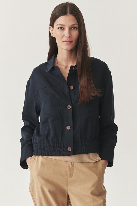 Tatuum, Jacheta din amestec de lyocell si in, Negru