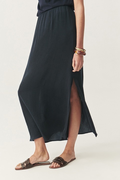 Tatuum, Fusta uni cu slit lateral, Albastru ultramarin