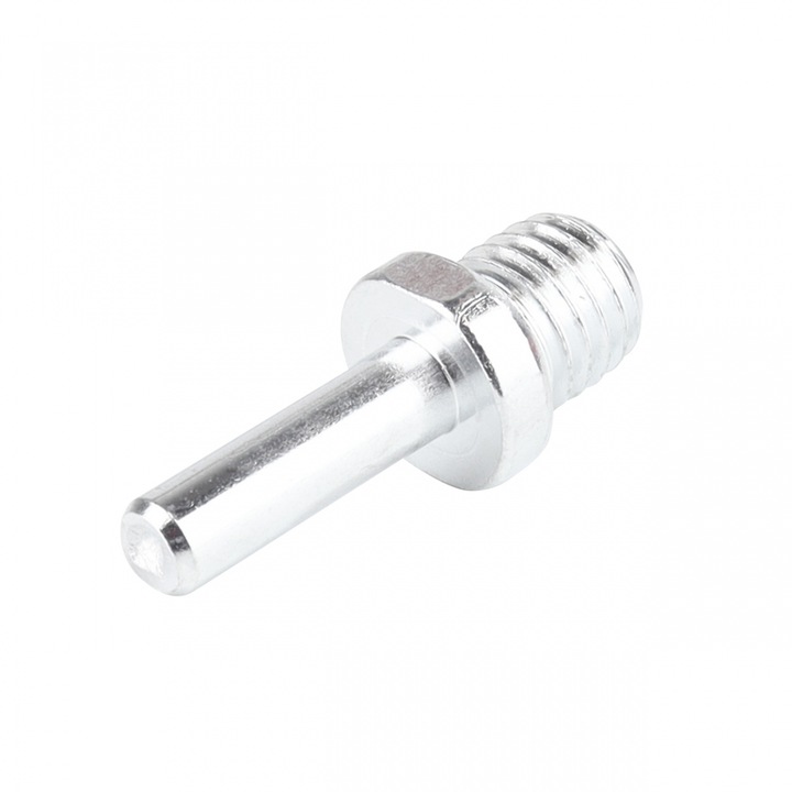 M14 adapter csiszolópárnákhoz és gumikhoz, AMIO, acélból, univerzális, minden fúróval és csavarhúzóval kompatibilis