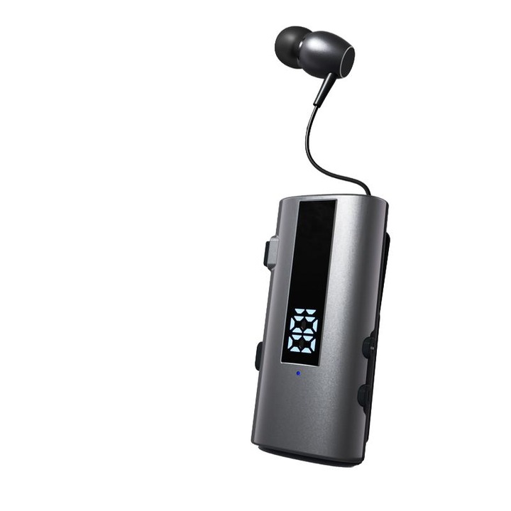 K92 vezeték nélküli fejhallgató, Bluetooth 6.0, 50 óra üzemidő, 15 perc gyors töltés, szürke