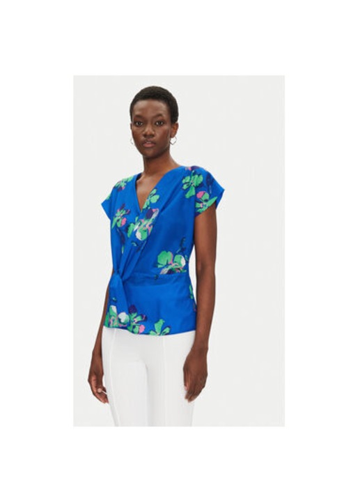 Bluza dama Morgan, 251-OUZO.F, Poliester, Albastru, Albastru