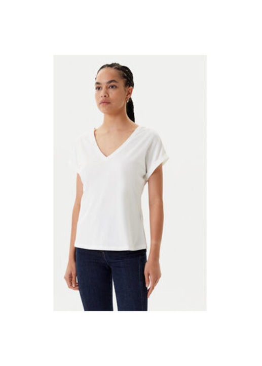 Bluza dama Morgan, 251-DORINA, Bumbac/Poliester, Alb, Alb