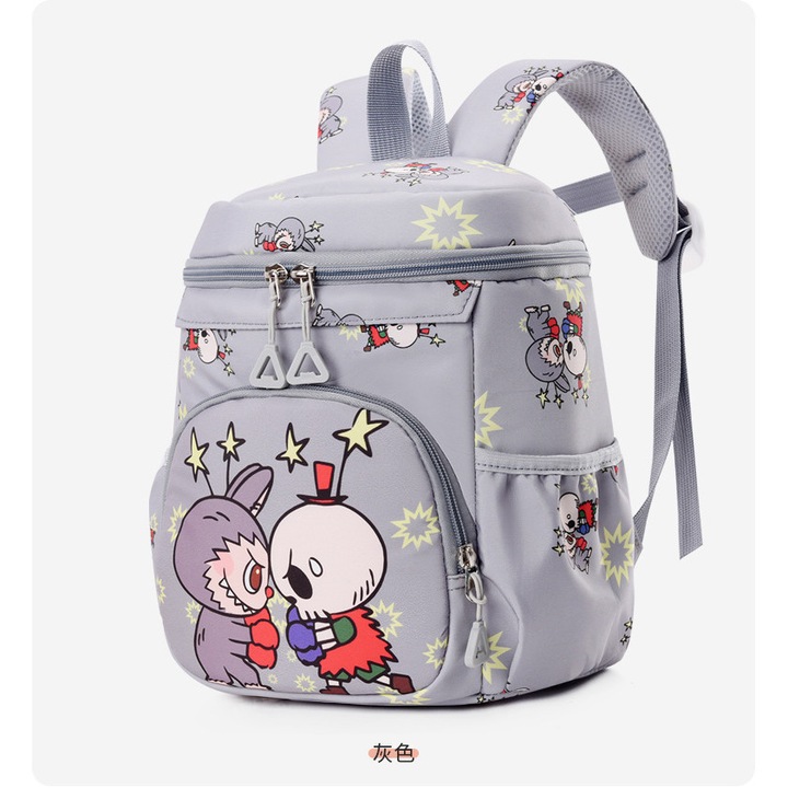 Ученичка Labubu за детска градина, многоцветна, 23x13x27см, Bag-90