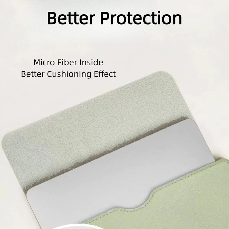 Husa laptop 14", verde, cu mousepad si buzunar pentru accesorii, protectie militara, pentru MacBook Air/Pro si alte laptopuri de 13-14 inch