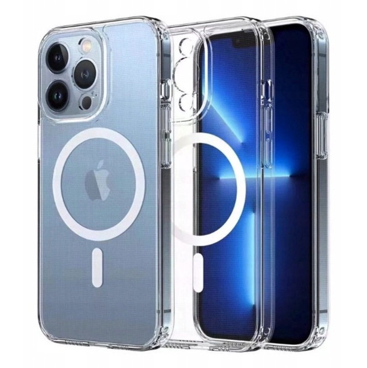 Tok Apple iPhone 14 Pro készülékhez, szilikon, átlátszó