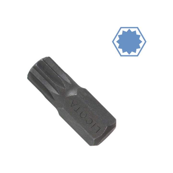 10 мм шестостенен ключ към M8 шлицов, 30 мм