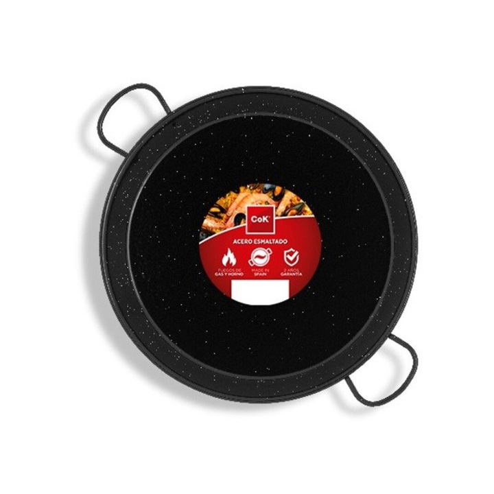 Tigaie paella COK emailată, 70x6, 5cm, toate sursele de căldură