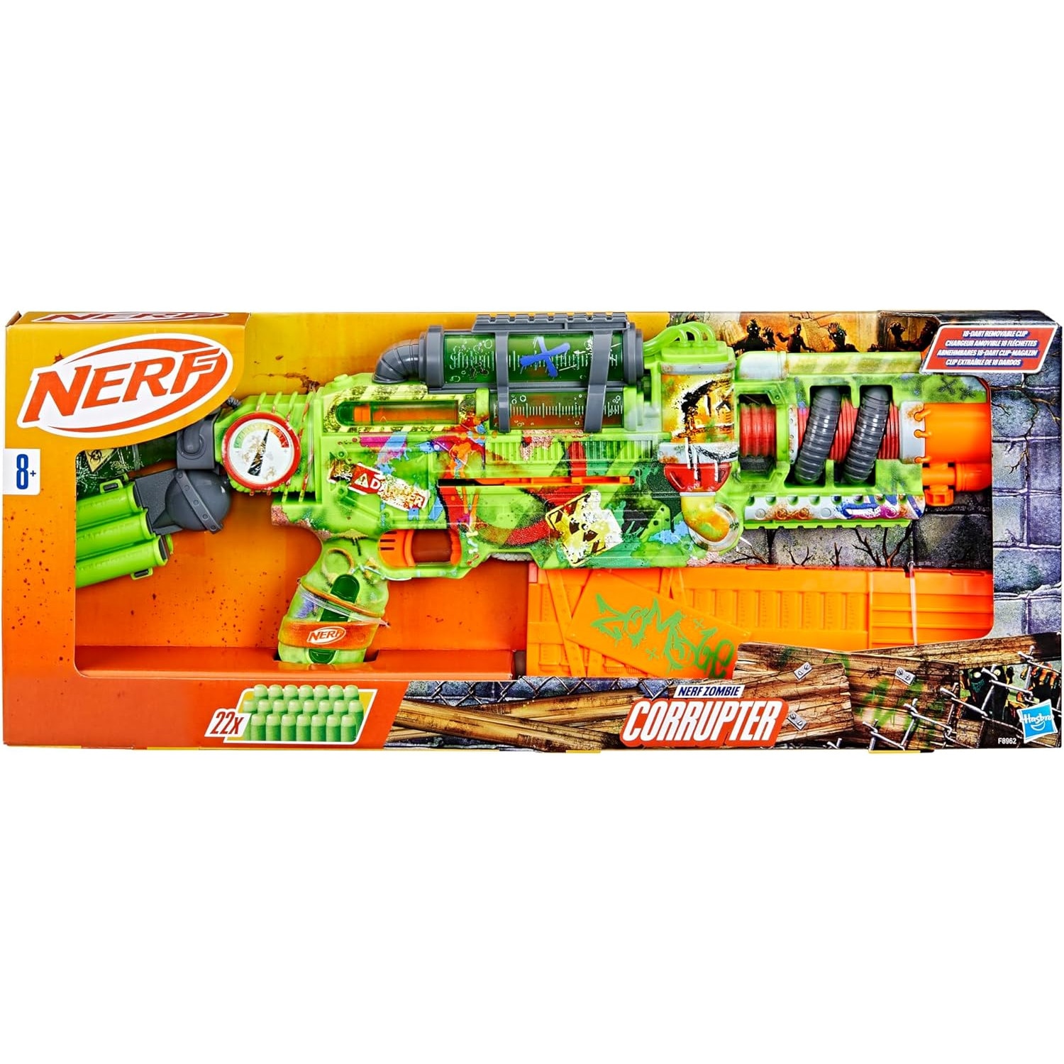Pusca de jucarie Nerf Zombie, Sledgefire - eMAG.ro