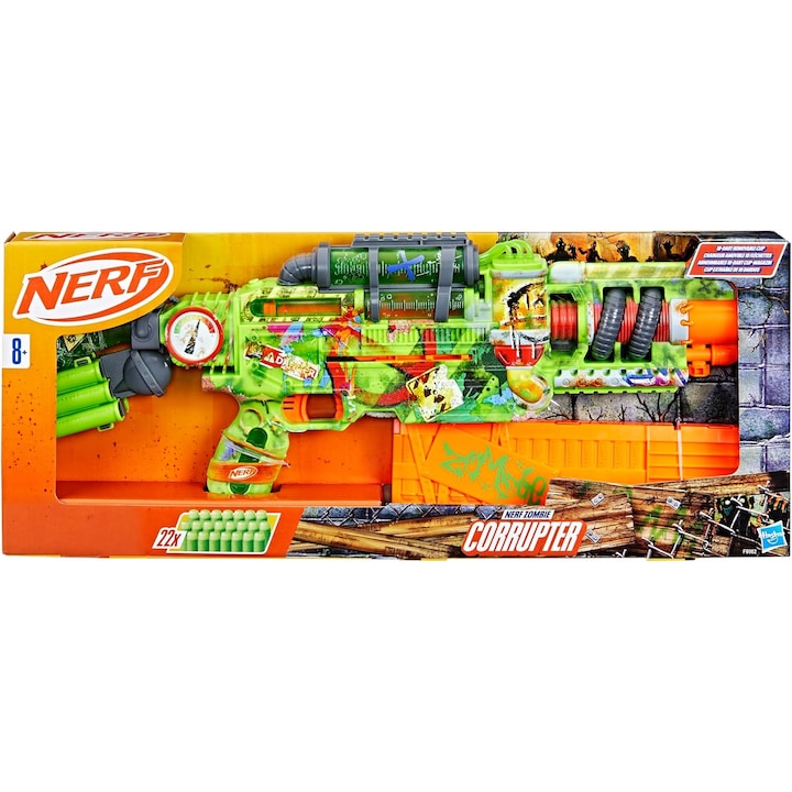Nerf Zombie Corrupter Launcher - играчка пистолет