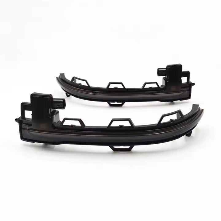 Комплект от 2 динамични последователни прогресивни LED мигача за огледала, съвместими с BMW X3 X4 X5 X6 F25 LCI F26 F15 F16 2014 2015 2016 2017