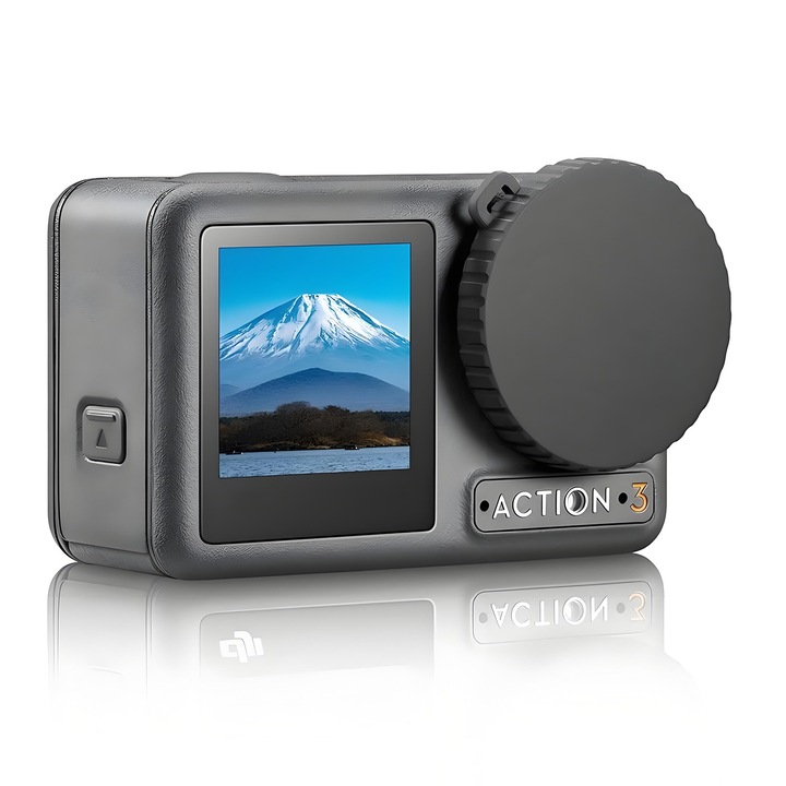 Capac de protectie Lentila pentru DJI Osmo Action 5 Action 4 Action 3, Camera Video Sport din Plastic