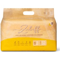 Scutece cu arici de unica folosinta din bambus, Nr. 2, 4-8 kg, 32 bucati, Zuluff