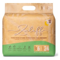 Scutece chilotel de unica folosinta din bambus, Nr. 6, 15-20 kg, 24 bucati, Zuluff
