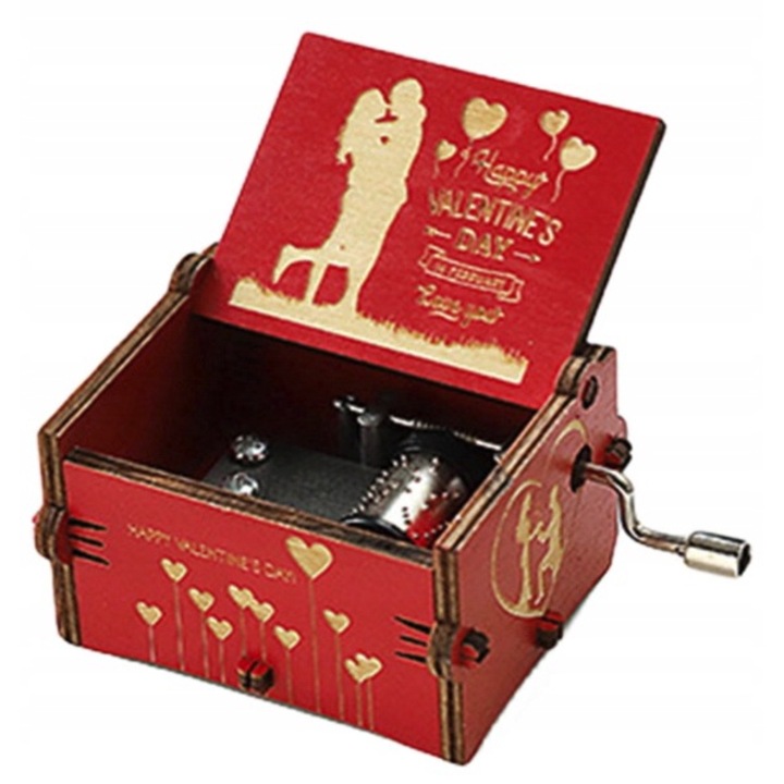 Zenedoboz, fa, 5 év, egyéb anyagok