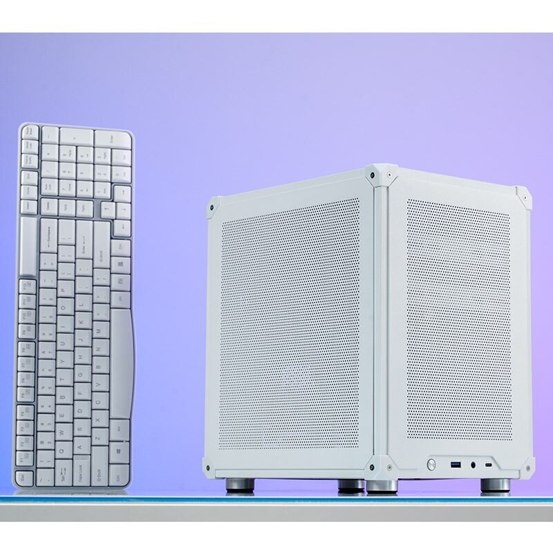 Carcasă Microtower C6 Jonsbo Micro-ATX Alb - eMAG.ro