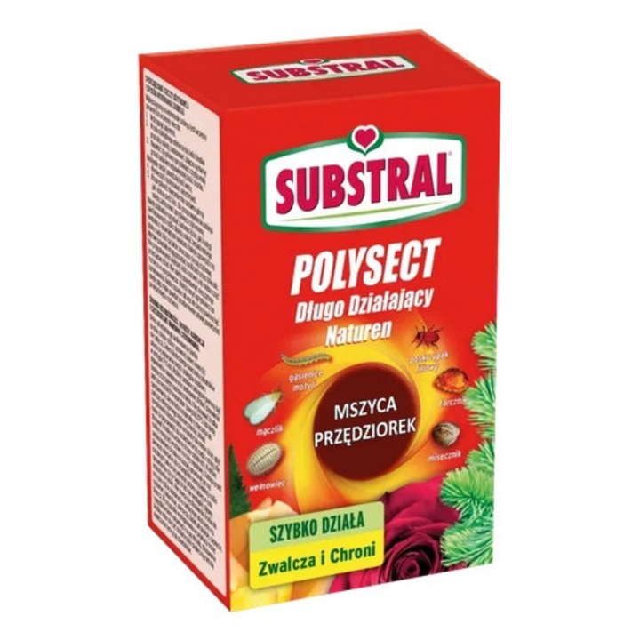 Insecticid Substral Polysect Afide, eficient împotriva afidelor, acarienilor, lichid, 100 ml