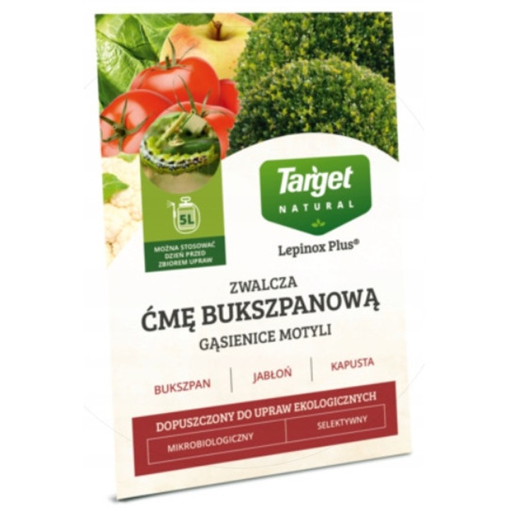 Insecticid Pulbere, TARGET, Lepinox Plus, Combatere Molia De Buxus, 10g