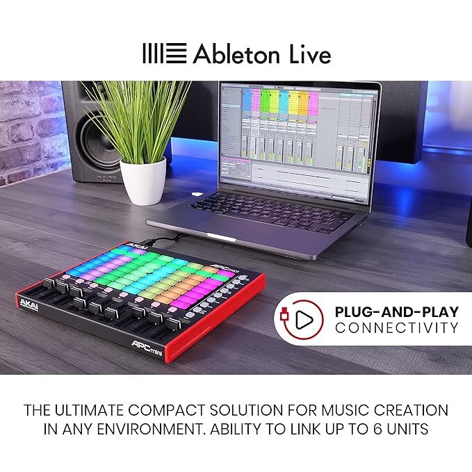 Akai Professional APC Mini MK2 – Controler USB MIDI cu pad-uri