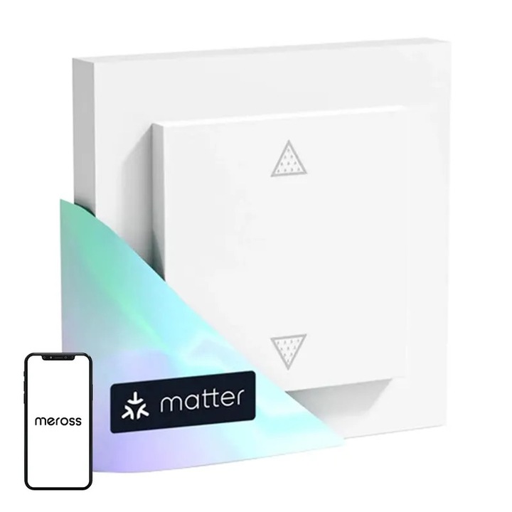 Meross MRS105MA-EU okos WiFi redőnykapcsoló (Matter)