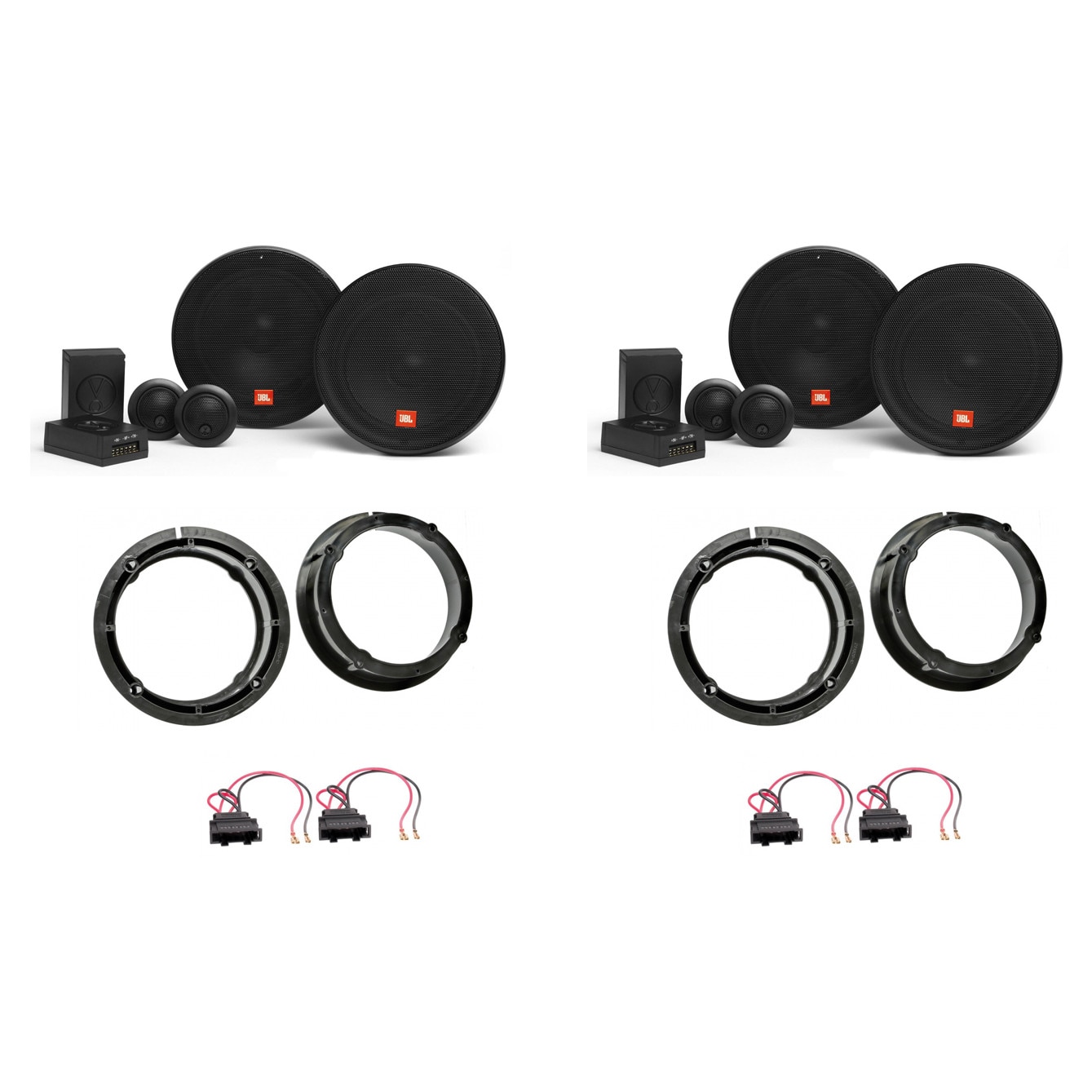 Pachet Audio fata-spate dedicat Volkswagen Passat B5, B5.5