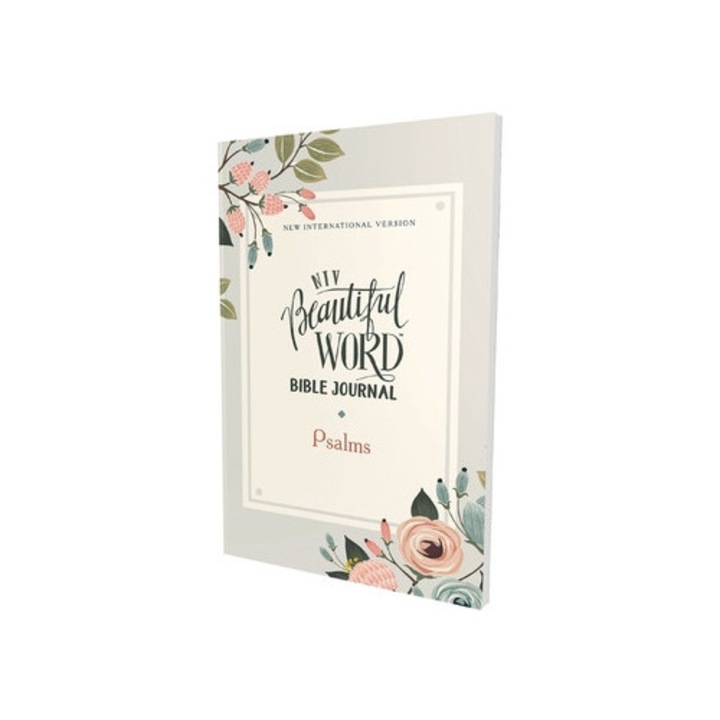 Niv, Beautiful Word Bible Journal, Psalms, Paperback, Comfort Print, Zondervan
