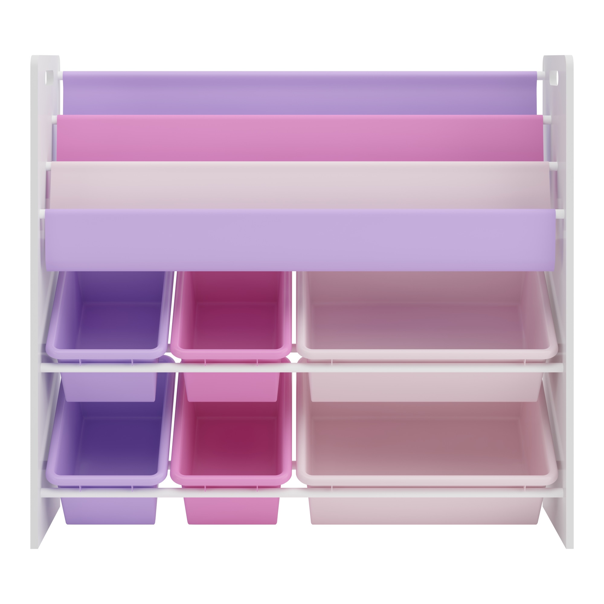 Raft copii, en.casa, Rodoy, 78 x 86 x 26, 5 cm, pal, poliester, plastic ...