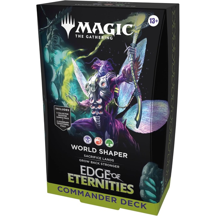 Карти за игра Magic The Gathering Edge of Eternities – Commander Deck World Shaper, Английски език
