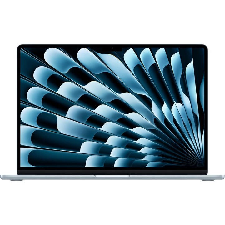 Apple MacBook Air MC6T4ZE/A лаптоп, 13,6 инча 2560 x 1664, Apple M4 10-ядрен процесор, 16 GB RAM, 256 GB SSD, Apple 8-ядрен GPU, Mac OS, небесносин