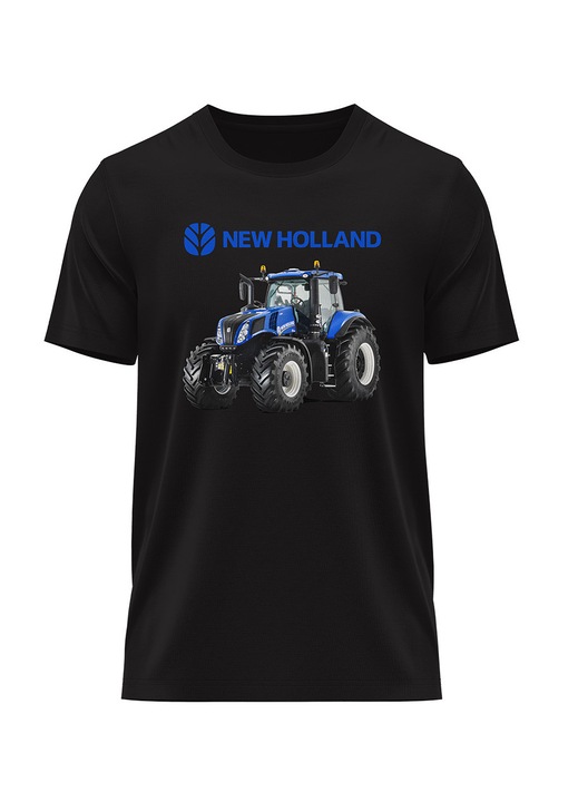 New Holland 34.91 férfi rövid ujjú póló, többszínű