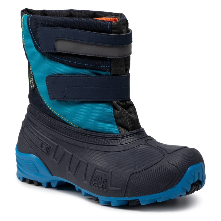 Ghete Copii Boatilus, HYBRID02-VAR.01ZT, Textil, 38-39 EU, Bleumarin/Albastru