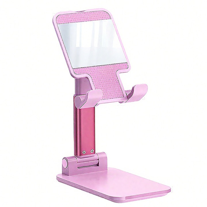 Teljesen összecsukható, hordozható asztali telefontartó, szilikon talppal