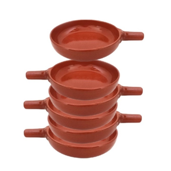 Set 6 boluri cu manere COK CERAMICA 21 cm