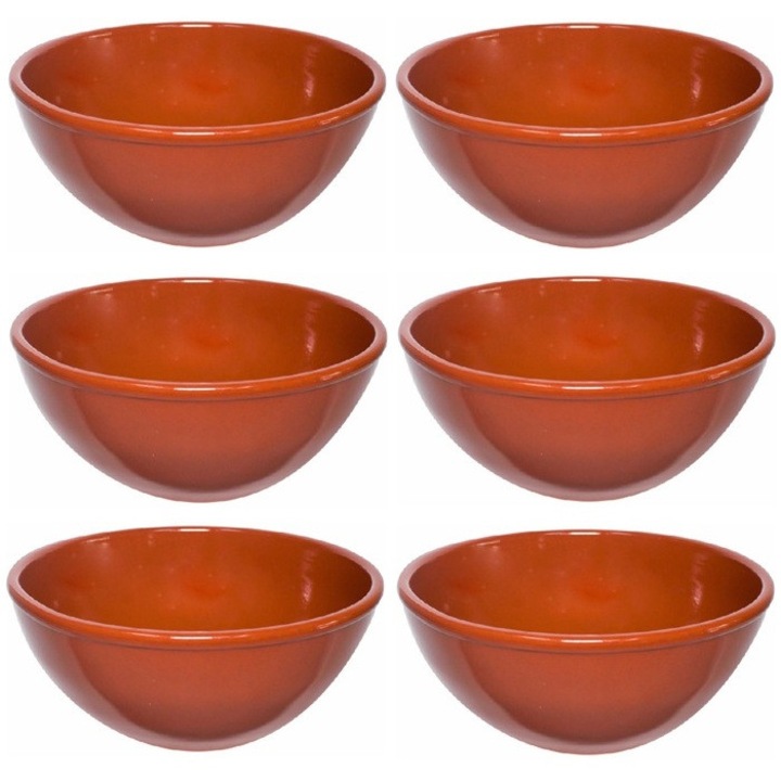 Set 6 salatiere COK CERAMICA 18x7cm