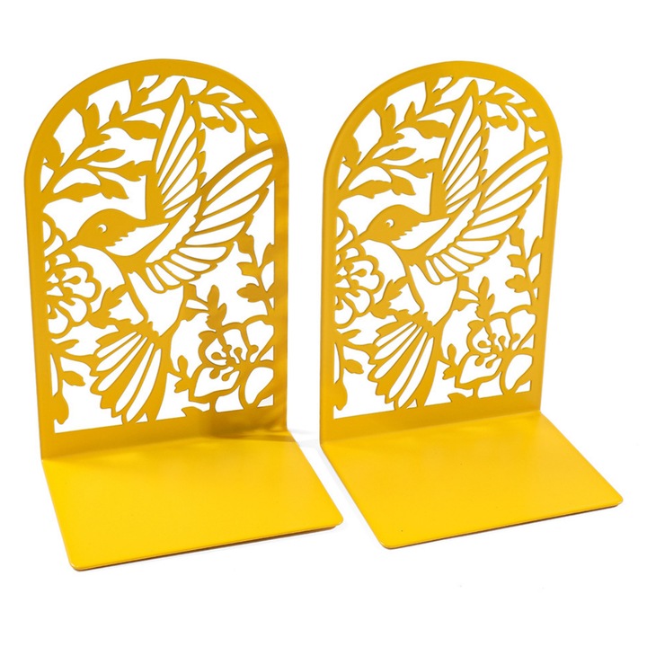 Suport Carte Metalic- galben